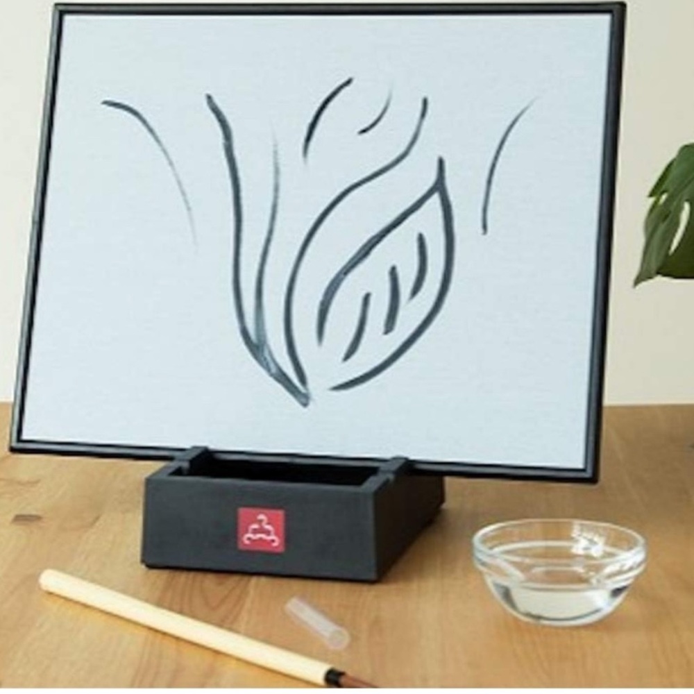 The Original Buddha Board Relaxing Painting Master Art of Letting Go Brush Stand